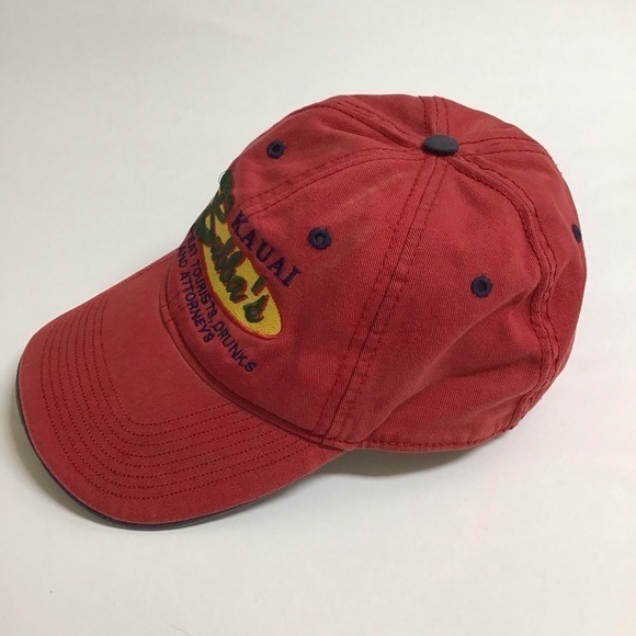 Bubba's Kauai Hawaii Hat Cheat Cap Ouray Sportswear Adjusts 100% Cotton Retro - Picture 8 of 9